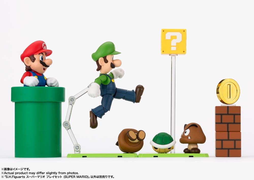 S.H.Figuarts Super Mario Playset