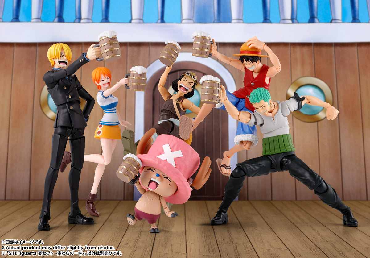 S.H.Figuarts Party Set -The Straw Hat Crew-