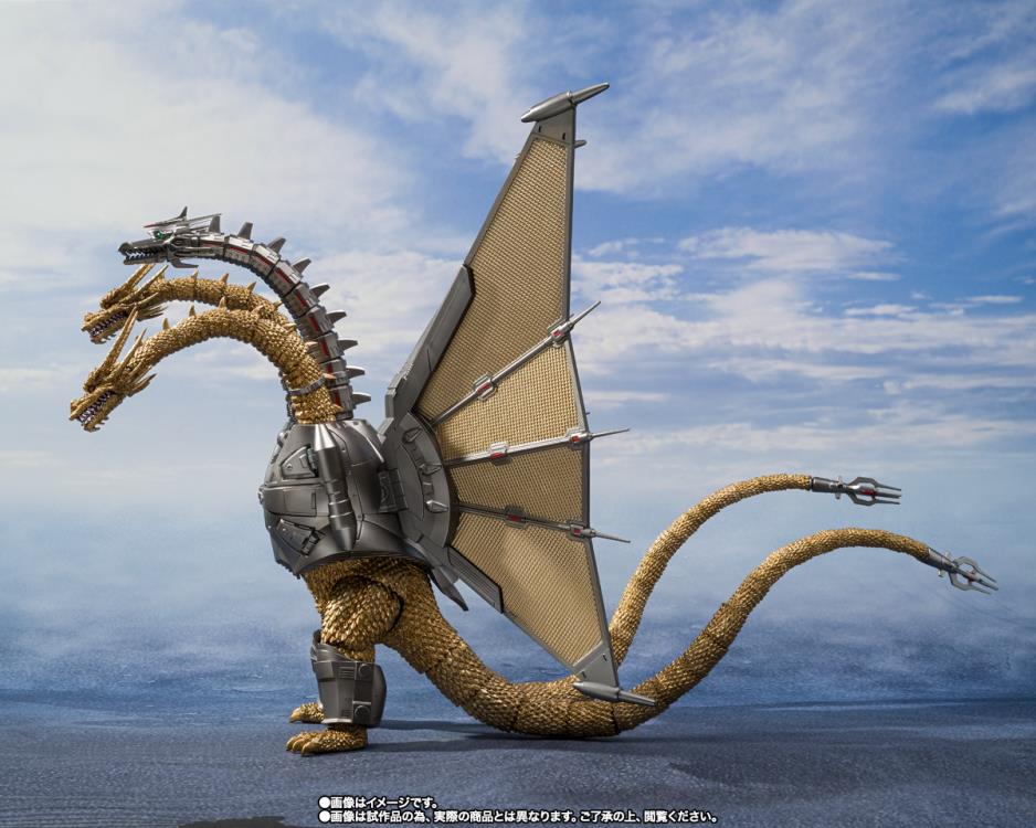 S.H.MonsterArts MECHA GHIDORAH  Shinjuku Decisive Battle Special Set