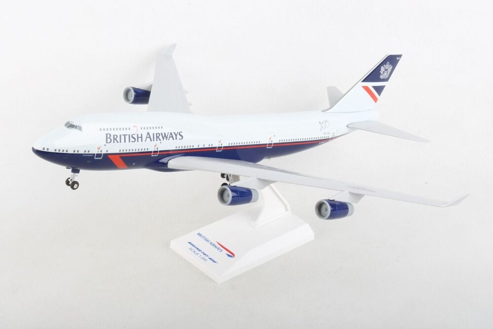 1/200 BRITISH AIRWAYS B747-400 W/GEAR LANDOR