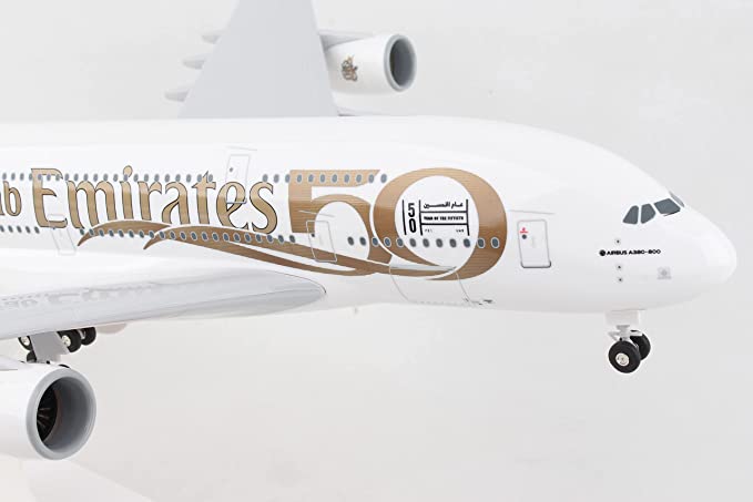 1/200 Emirates A380 w/Gear 50th