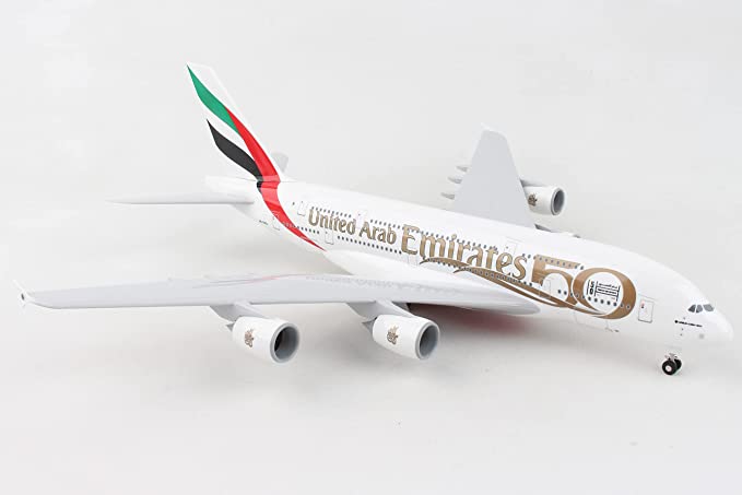 1/200 Emirates A380 w/Gear 50th