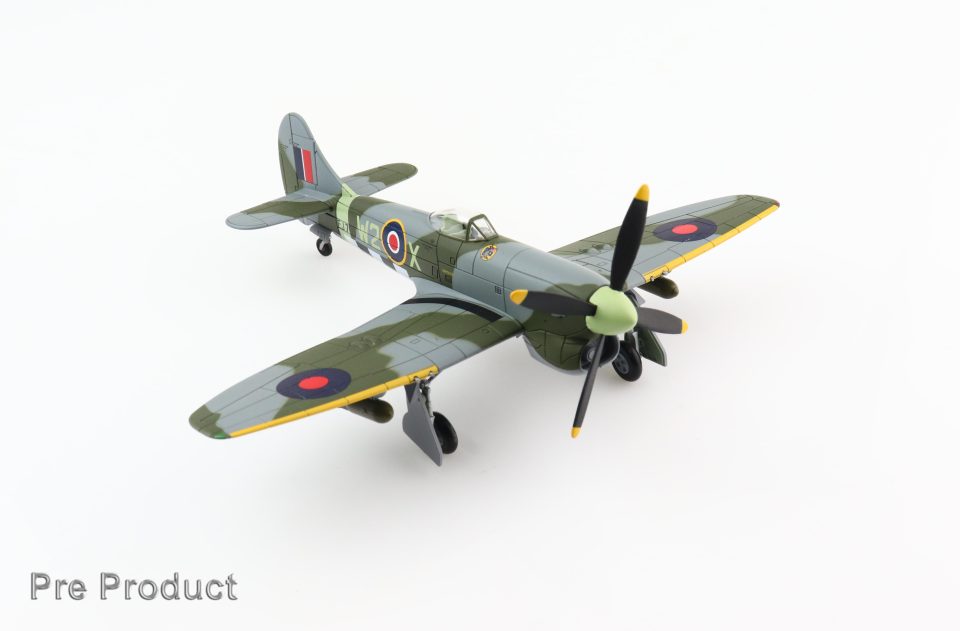 1/72 Hawker Tempest MK V EJ705/W2-X No 80 Sqn RAF 2nd TAF Autumn 1944