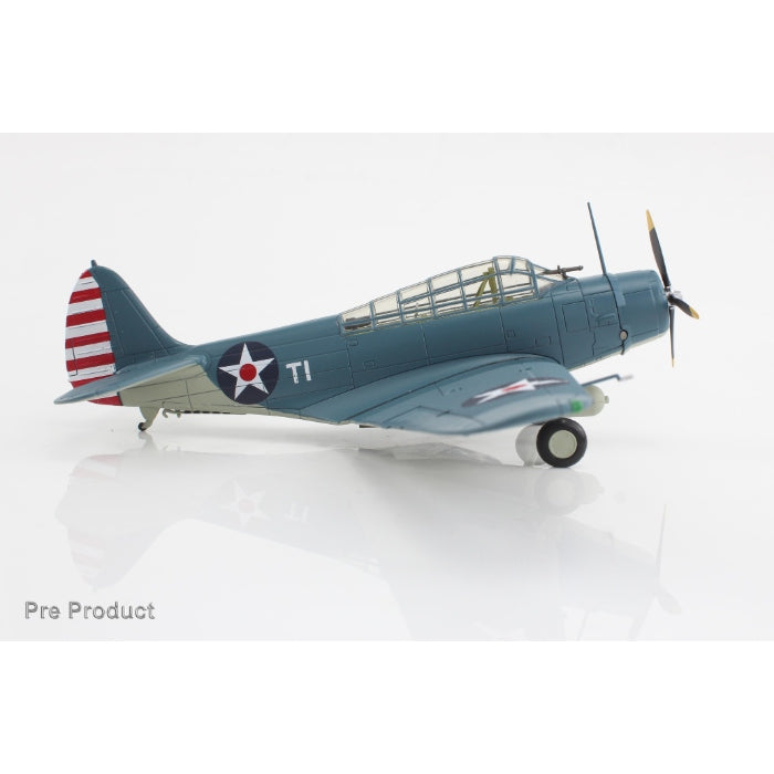 1/72 TBD-1 Devastator Battle of Coral Sea White T-1 Lt. Cdr.James Brett VT-2 USS Lexington May 1942