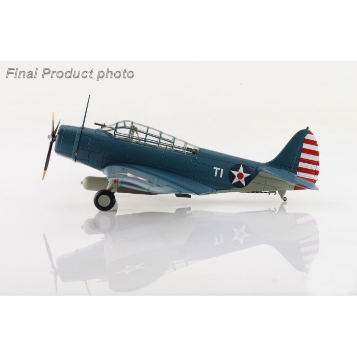 1/72 TBD-1 Devastator Battle of Coral Sea White T-1 Lt. Cdr.James Brett VT-2 USS Lexington May 1942