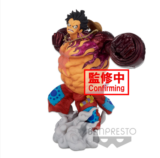 ONE PIECE BANPRESTO WORLD FIGURE COLOSSEUM 3 SUPER MASTER STARS PIECE THE MONKEY.D.LUFFY GEAR4 THE B