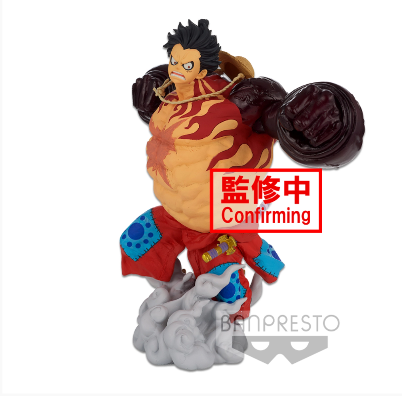 ONE PIECE BANPRESTO WORLD FIGURE COLOSSEUM 3 SUPER MASTER STARS PIECE THE MONKEY.D.LUFFY GEAR4 THE O