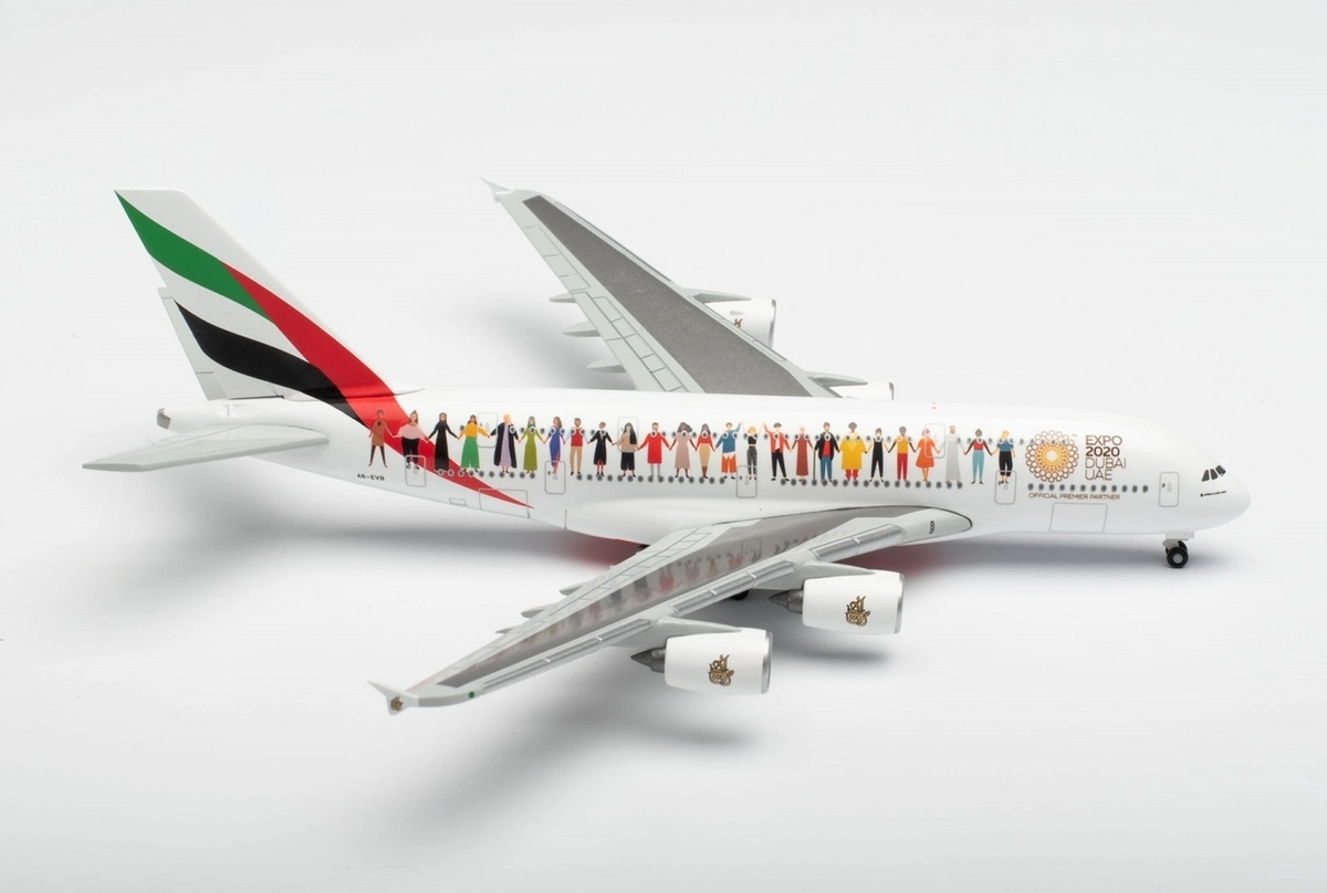 1/500 Emirates Airbus A380  - Year of Tolerance -