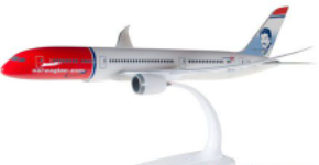 1:200 Norwegian
Boeing 787-9
Dreamliner