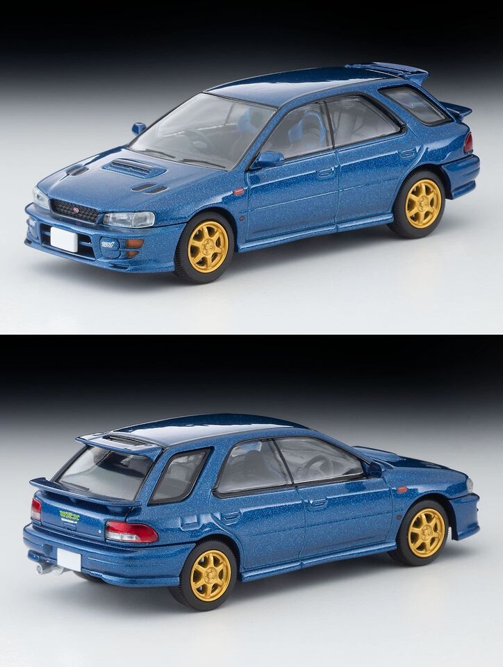 1/64 Subaru Impreza Pure Sports Wagon WRX STI Ver. VI Lime