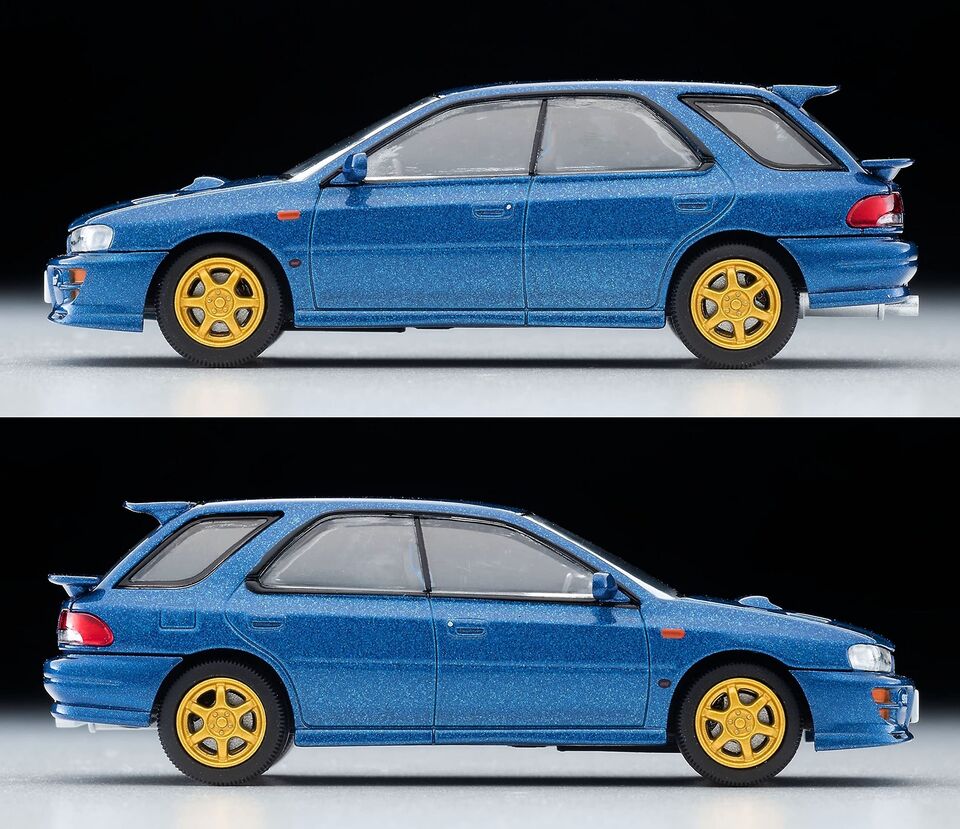 1/64 Subaru Impreza Pure Sports Wagon WRX STI Ver. VI Lime