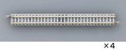 Straight PC Rail S158.5-PC F Set of 4
