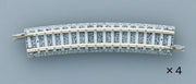 Curved Track C354-15-PC F Set of 4