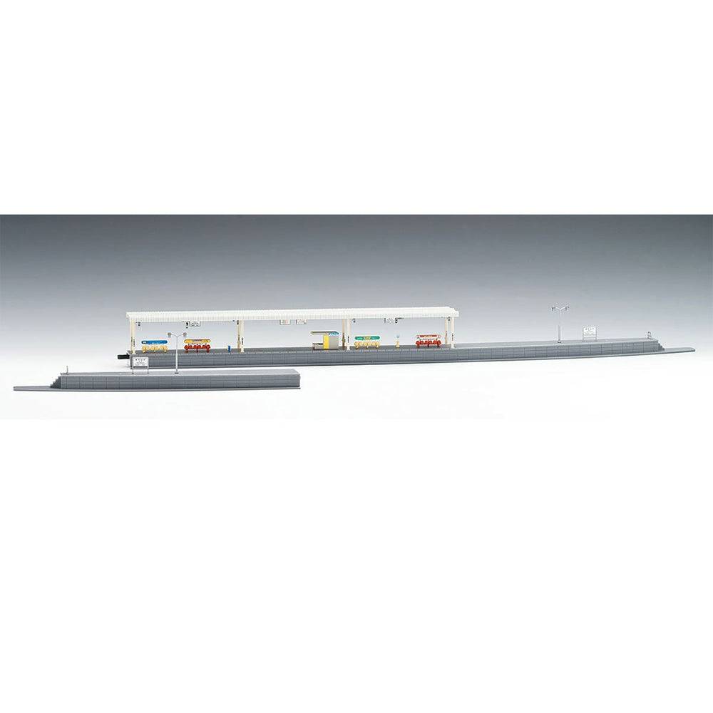 N Scale Island Type Home / Platform set modern type for large vehicles