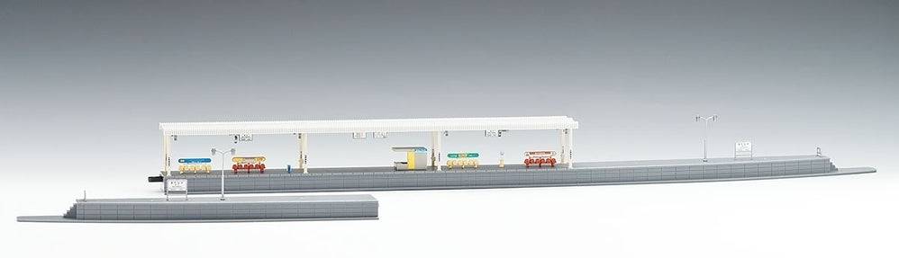 N Scale Island Type Home / Platform set modern type for large vehicles