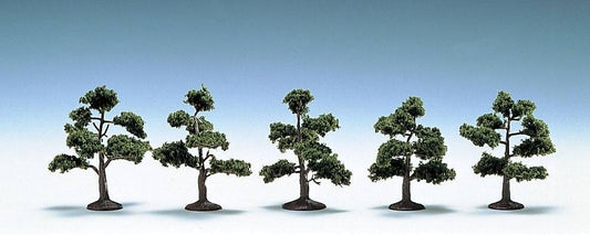 N Scale Broad Leaf Tree / Hardwood (Summer/5pcs)