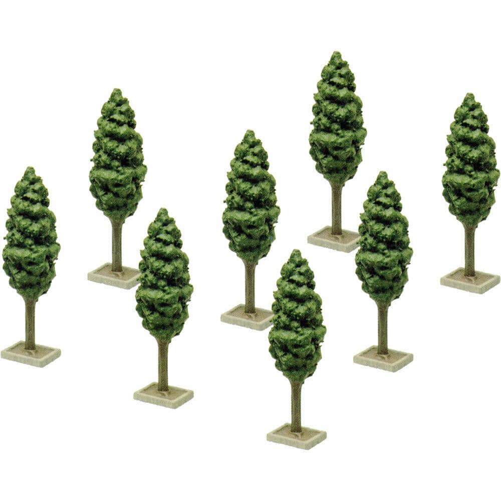 N Scale City Street Trees