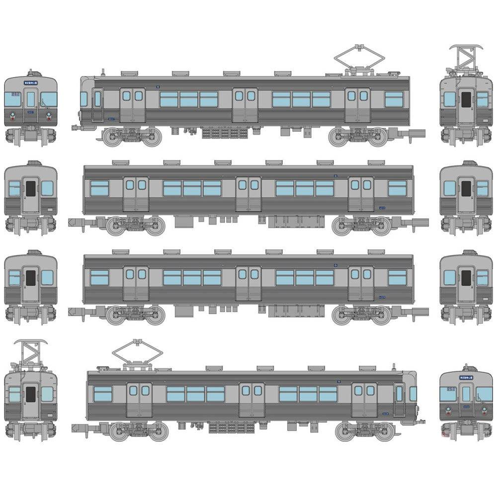 Eidan Subway 3000 series Hibiya line Formation 3037 Basic 4-Car Set