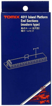 1/150 Island Platform End Set Modern Type