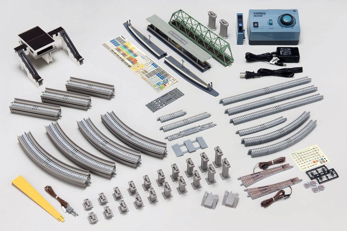 Canted Track Basic Set Layout CA