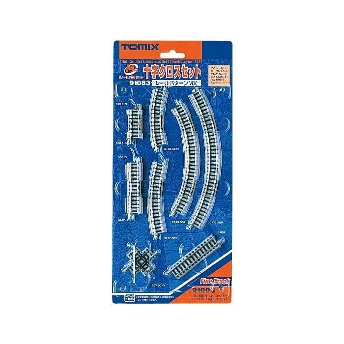 Tomix Mini Track Crossing Set Rail Pattern MX