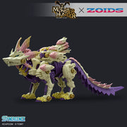 1/35 Zoids Monster Hunter X Zoids Gatling Fox Mizutsune
