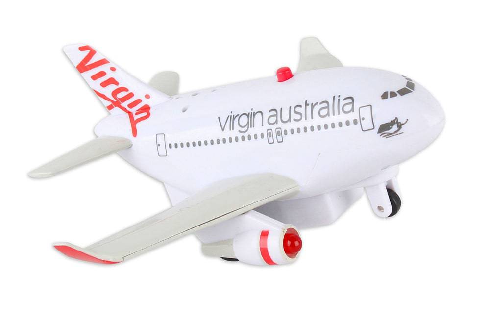 Virgin Australia Pullback with Light and Sound