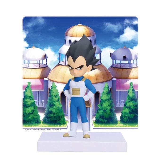 Dragon Ball DAIMA Vegeta Figure With Panel