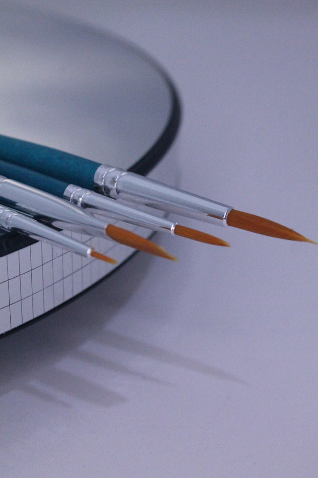 4pc Hobby Brush Set
