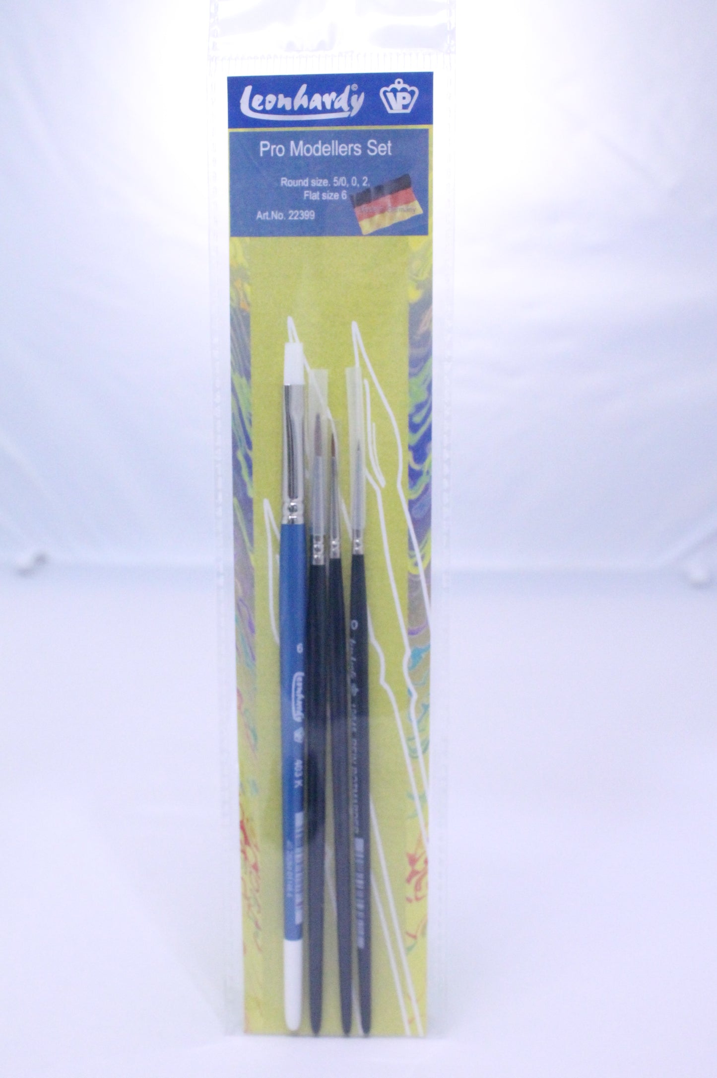 4pc Pro Modellers Brush Set