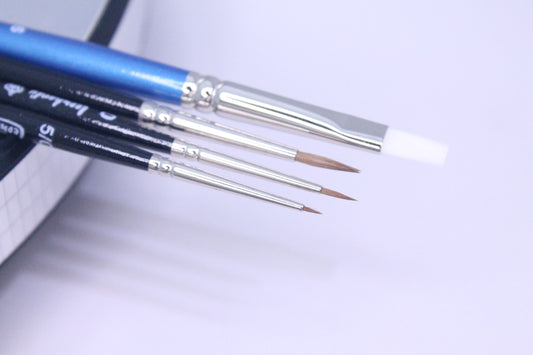 4pc Pro Modellers Brush Set