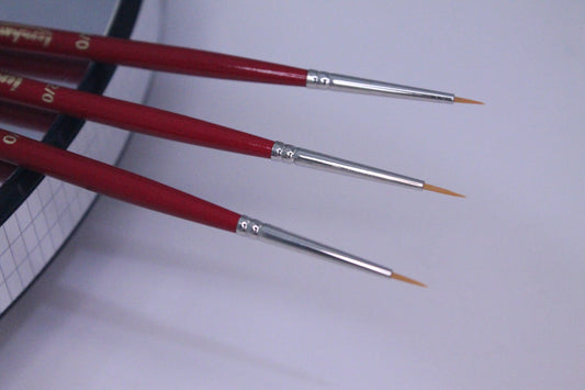 3pc Modellers Miniature Detail Brush Set