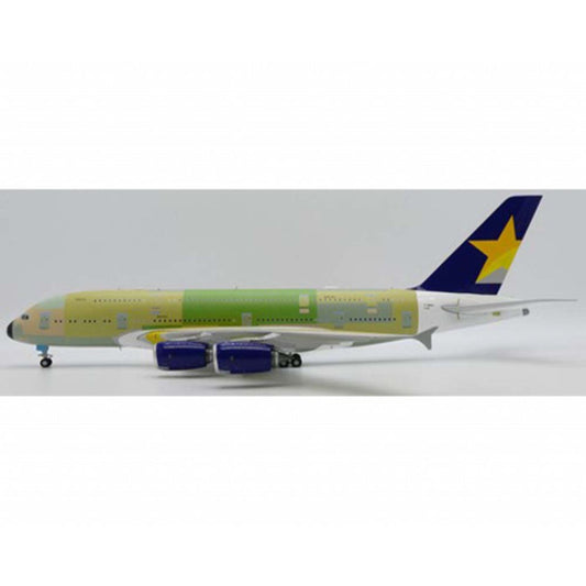 1/200 Skymark Airlines Airbus A380 "Bare Metal" Reg: F-WWSL with Stand