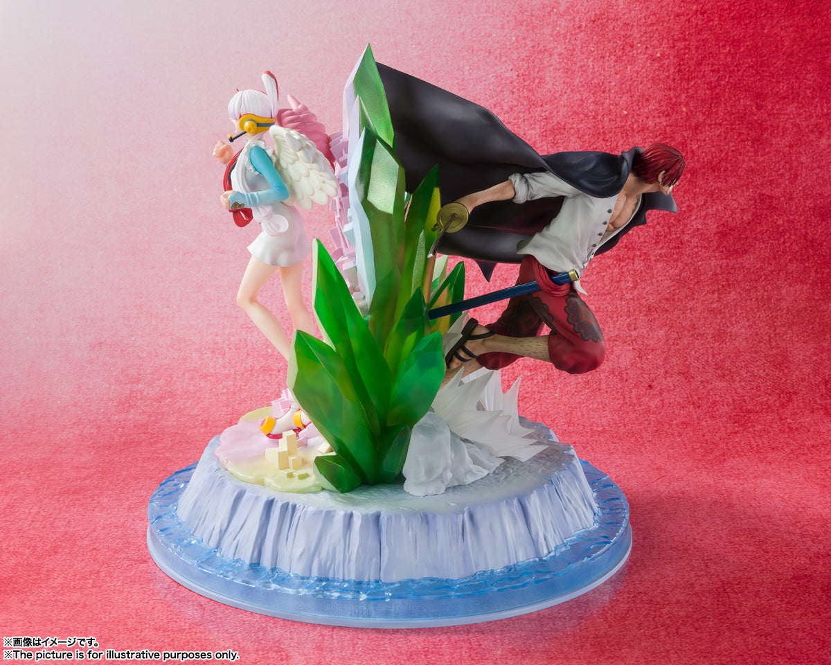 FiguartsZERO  [EXTRA BATTLE] SHANKS and UTA -ONE PIECE FILM RED Ver.-