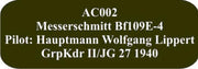 1/72 Messerschmitt Bf 109E-4