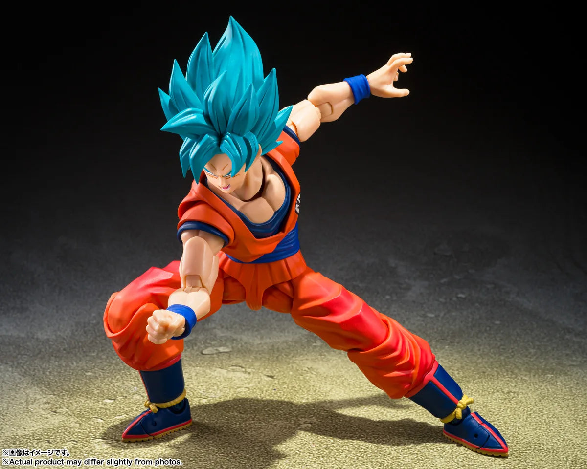 S.H.Figuarts Super Saiyan God Super Saiyan Son Goku (Blue Power Transcending Limits)