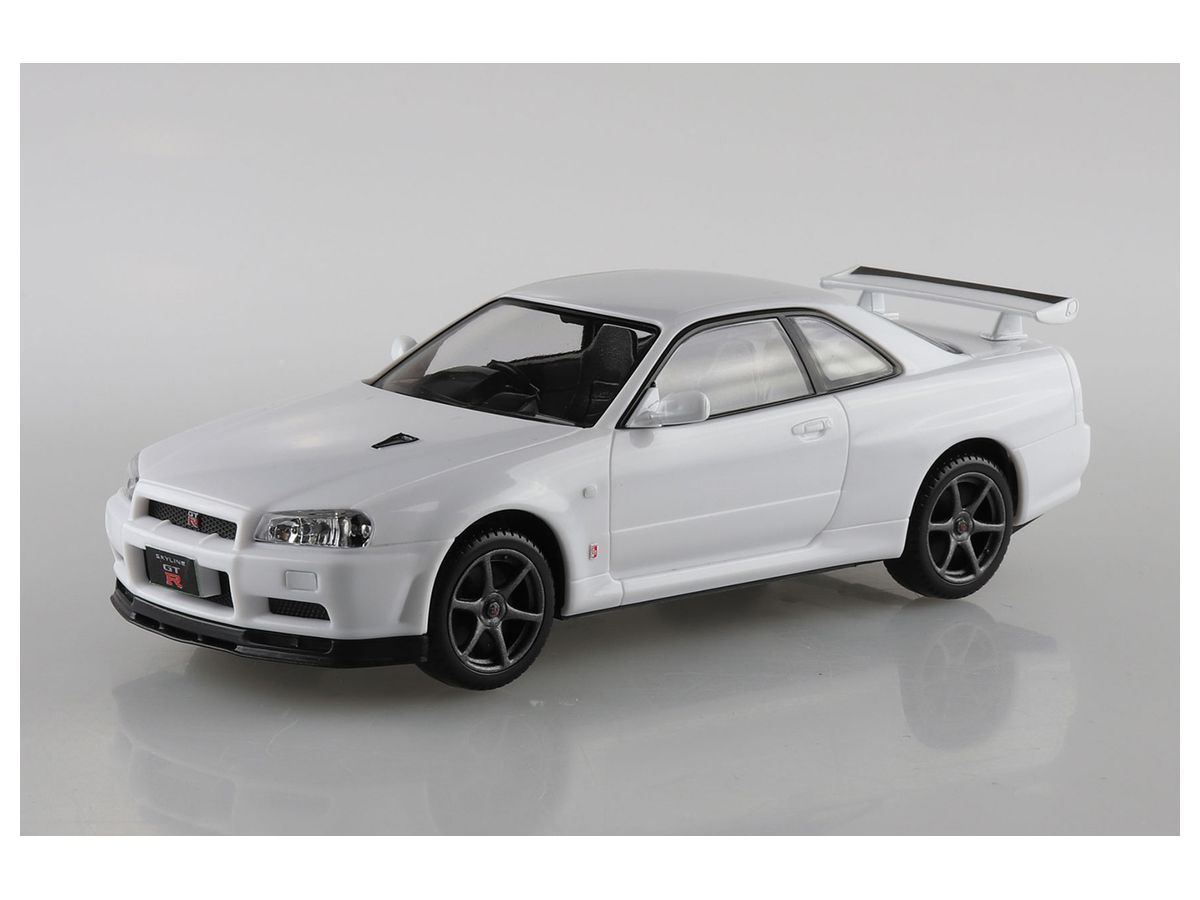 1/32 NISSAN R34 SKYLINE GT-R WHITE