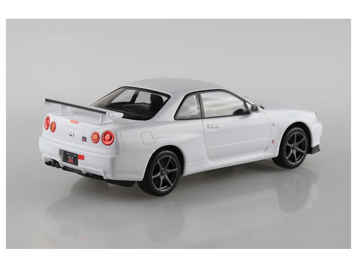 1/32 NISSAN R34 SKYLINE GT-R WHITE