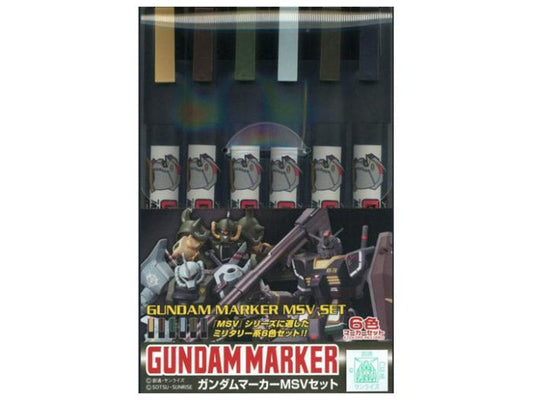 Gundam Marker - MSV Set