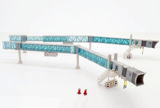 Airport Passenger Bridge B737 Blue