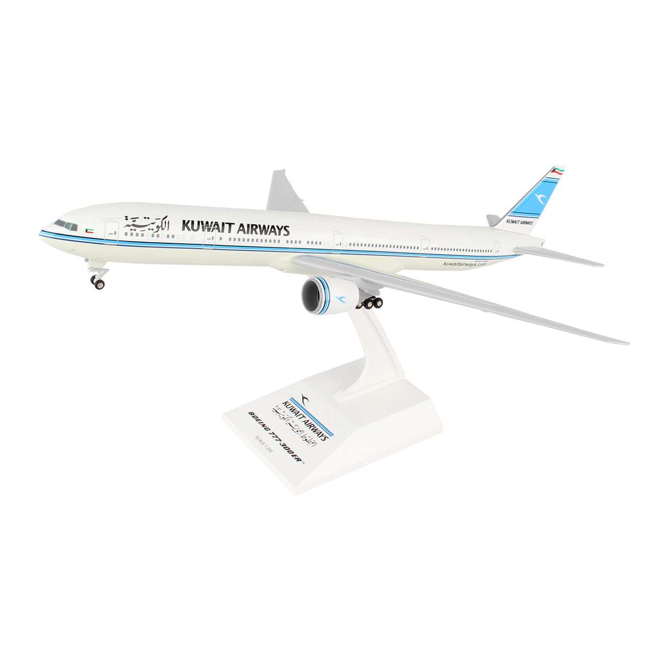 1/200 B777-300ER Kuwait A/Ways (New C/S)