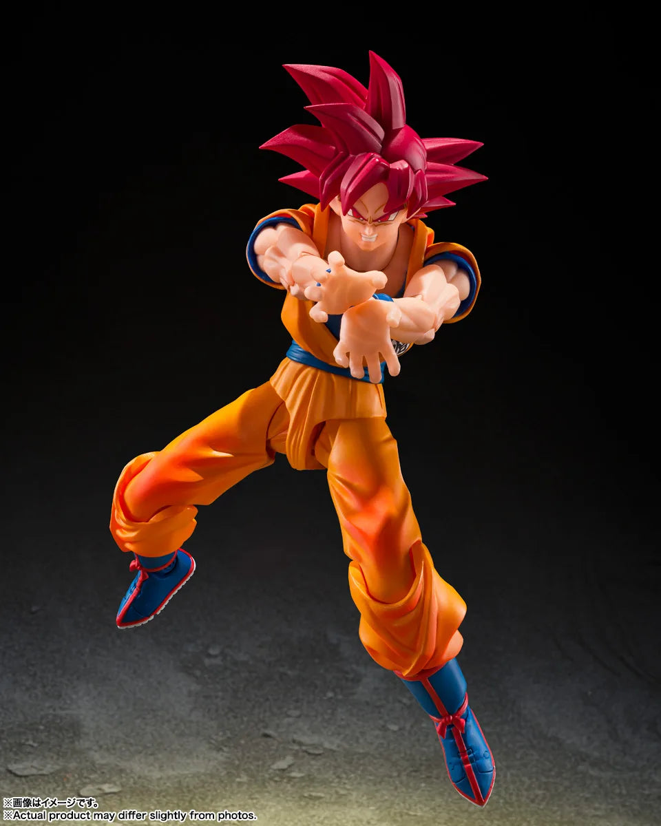 S.H.Figuarts Super Saiyan God Son Goku (God Aura)