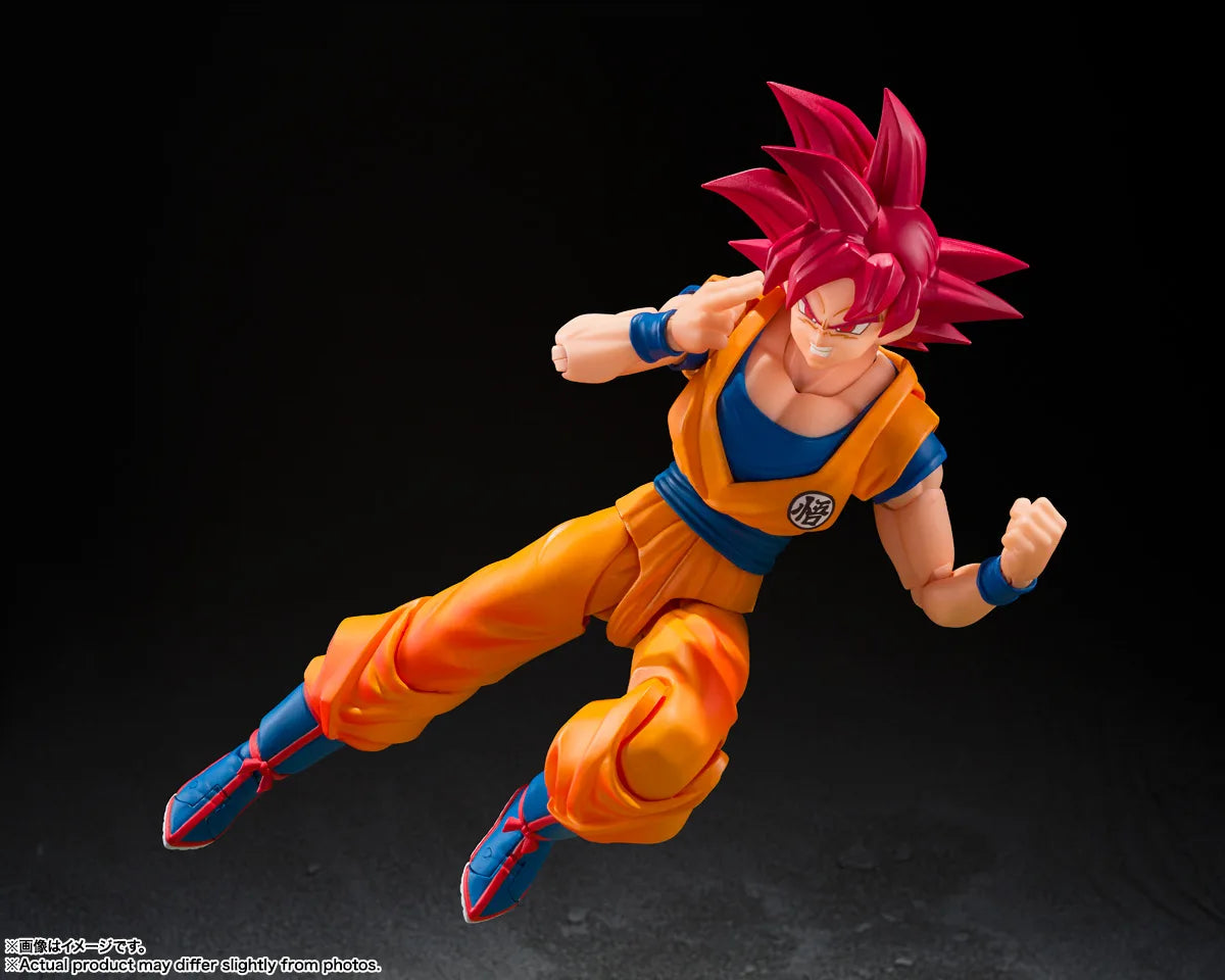 S.H.Figuarts Super Saiyan God Son Goku (God Aura)