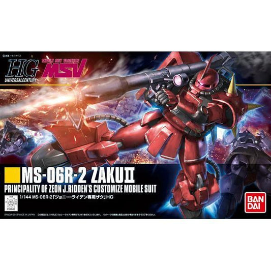 1/144 HGUC MS-06R-2 ZAKU II JOHNNY RIDDEN CUSTOM