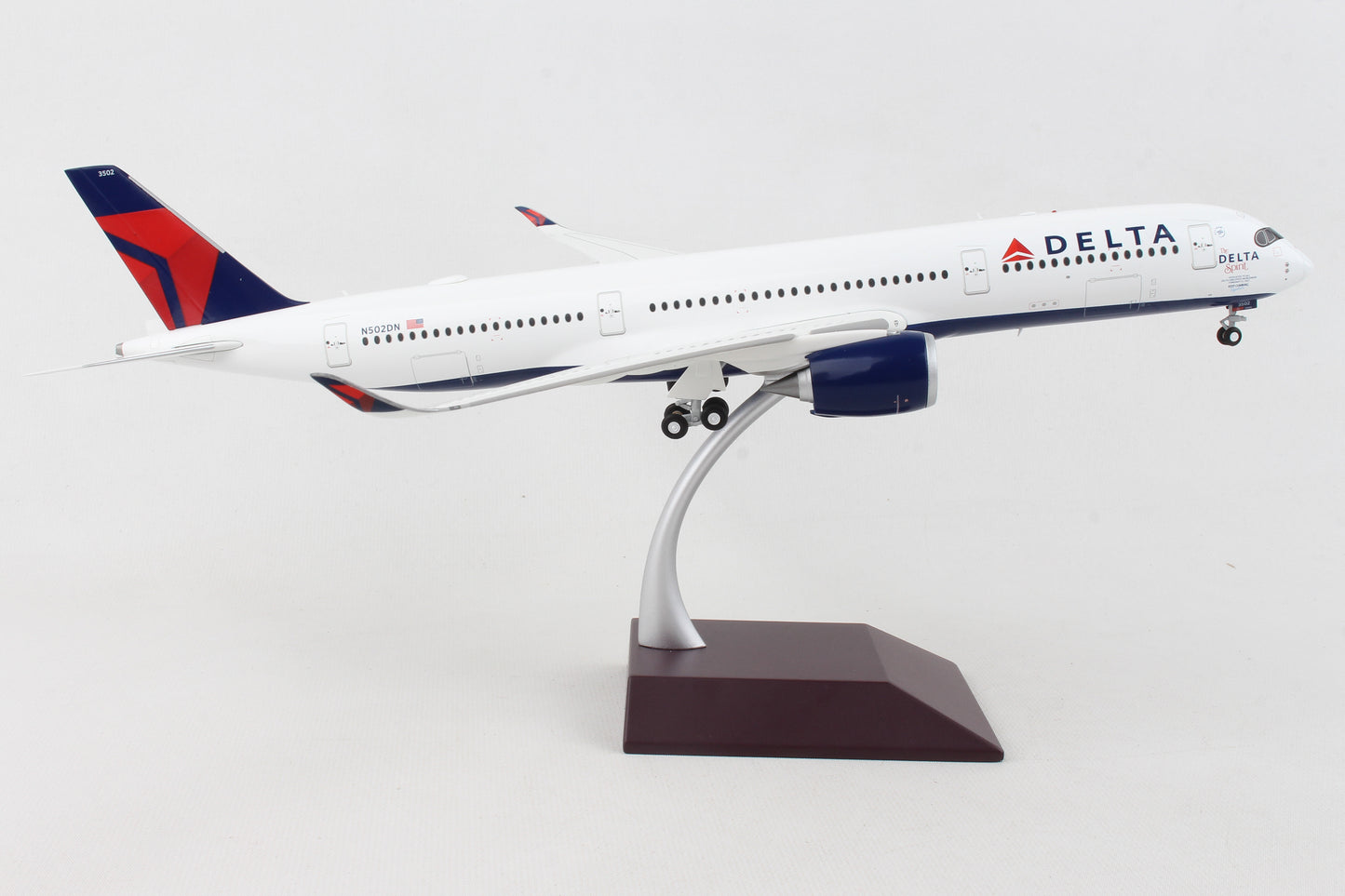 1/200 Delta Airlines A350-900 Flaps Down N502DN  - The Delta Spirit -