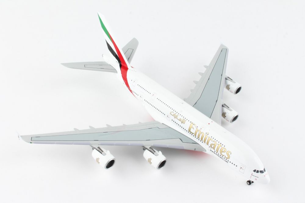 1/400 Emirates A380 A6-EUV no Expo logo or design