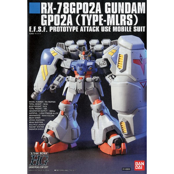 HGUC 1/144 GP02A MLRS Custom