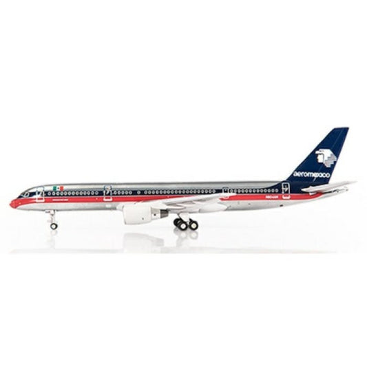 1/400 AeroMexico Boeing 757-200 "OC" "Polished" Reg: N804AM with Antenna