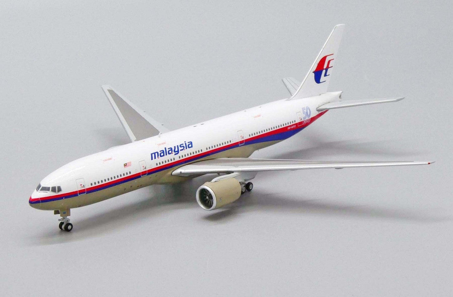 1/400 Malaysia Airlines B777-200ER 9M-MRB  - 50 Years 1947-1997 -