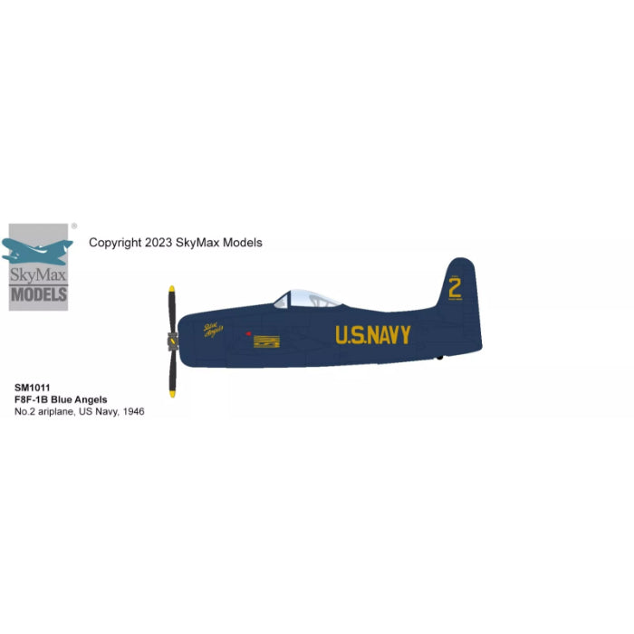 1/72 F8F-1B Blue Angels US Navy 1946 Season (with Decals For 1 to 5 Airplanes)